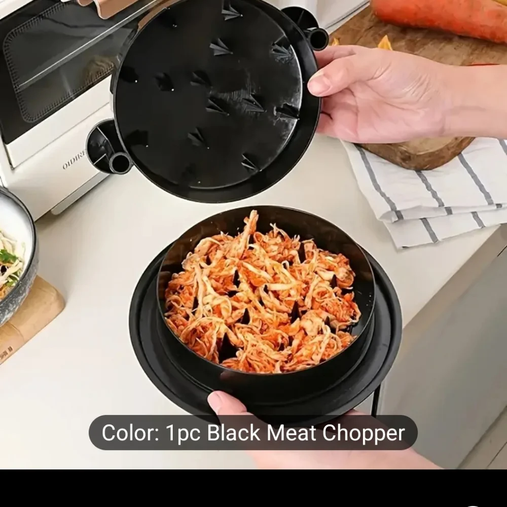 1piece chicken shredder machine with handle.  Efficient meat shredding tool.